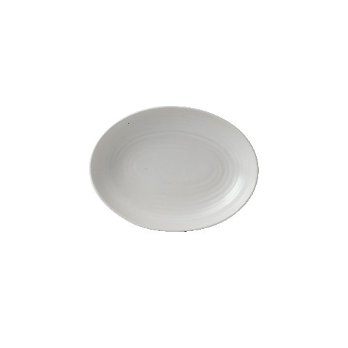 Dudson Evo Pearl Teller Tief Oval 26.7x19.7cm für Gastronomie
