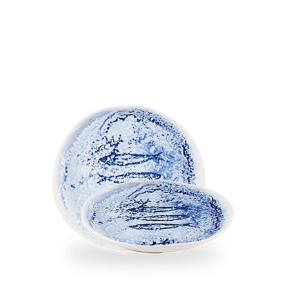 Churchill Super Vitrified Inked Fresco Blue Teller 21cm für gastronomische Anwendungen