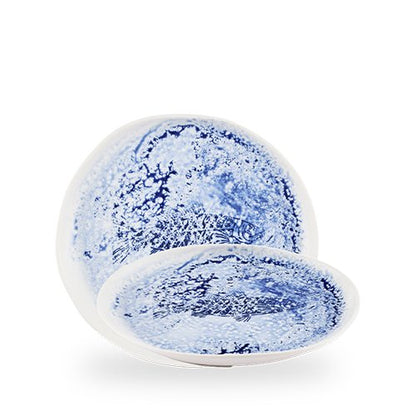 Churchill Super Vitrified Inked Fresco Blue Teller 26cm für die Gastronomie