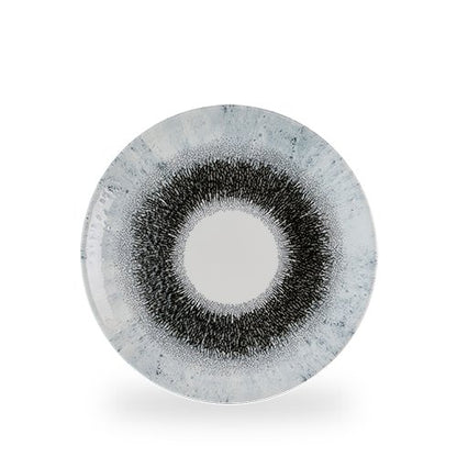 Churchill Super Vitrified Studio Prints Fusion Black Teller Flach 26cm für Gastronomie