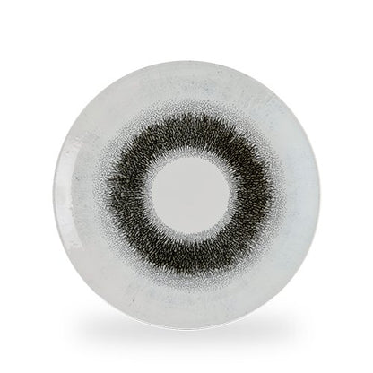 Churchill Super Vitrified Studio Prints Fusion Black Teller für Gastronomie