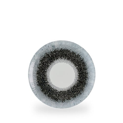 Churchill Super Vitrified Studio Prints Fusion Black Teller für Gastronomie und gewerbliche Nutzung.