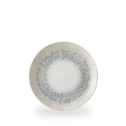 Churchill Super Vitrified Studio Prints Fusion Grey Teller für die Gastronomie