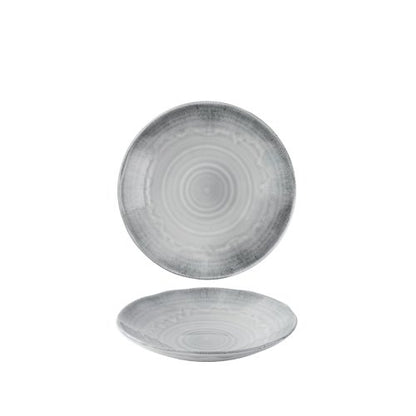 Dudson Harvest Flux Grey Teller Tief 20cm für rustikales Dining