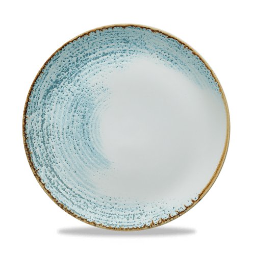 Churchill Super Vitrified Homespun Accents Aquamarine Teller für die Gastronomie