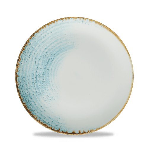 Churchill Super Vitrified Homespun Accents Aquamarine Teller für die Gastronomie