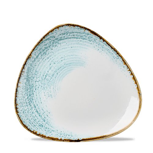 Aquamarine Homespun Accents Teller von Churchill für Gastronomie