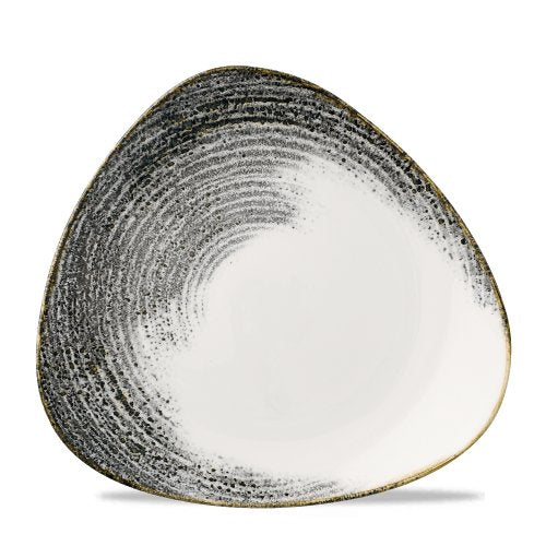 Churchill Super Vitrified Homespun Accents schwarzer Teller für die Gastronomie