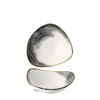 Churchill Super Vitrified Homespun Accents Black Schale für Gastronomie