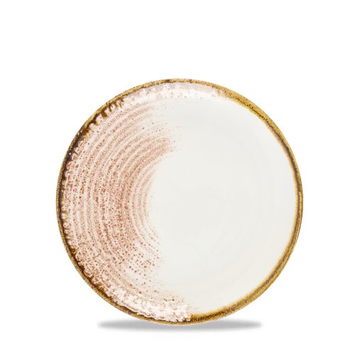 Churchill Super Vitrified Homespun Accents Coral Teller für die Gastronomie