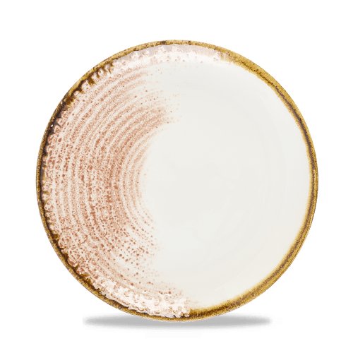 Churchill Super Vitrified Homespun Accents Coral Teller für Gastronomie