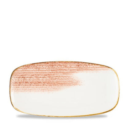 Churchill Super Vitrified Homespun Accents Coral Platte für ansprechende Speisenpräsentation