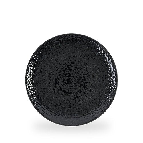 Churchill Super Vitrified Homespun Chroma Black Teller für die Gastronomie