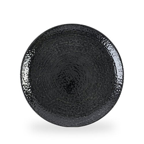 Churchill Homespun Chroma Teller Flach 28,8cm Schwarz für gastronomische Nutzung