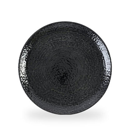 Churchill Homespun Chroma Teller Flach 28,8cm Schwarz für gastronomische Nutzung