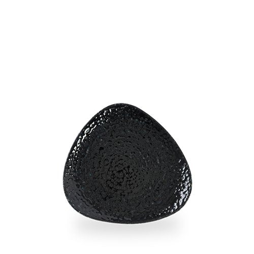Churchill Super Vitrified Homespun Chroma schwarzer Teller für die Gastronomie