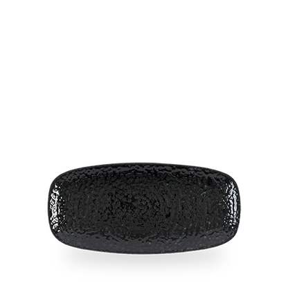 Churchill Super Vitrified Homespun Chroma Black Platte für Gastronomie