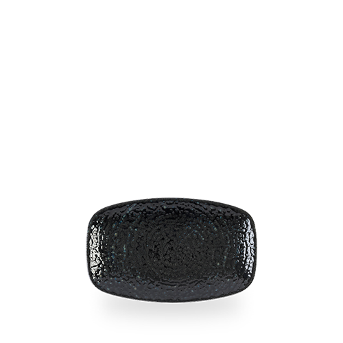 Churchill Super Vitrified Homespun Chroma Black Platte für Gastronomie