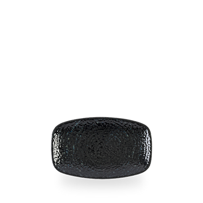 Churchill Super Vitrified Homespun Chroma Black Platte für Gastronomie