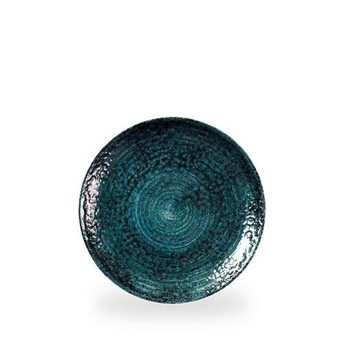Churchill Super Vitrified Homespun Chroma Blue Teller für Gastronomie