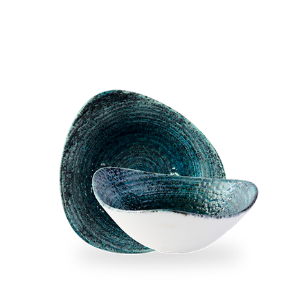 Churchill Super Vitrified Homespun Chroma Blue Schale für Gastronomie und professionelle Küche