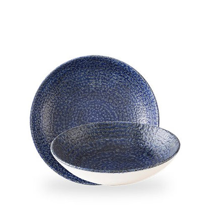 Churchill Super Vitrified Homespun Chroma Twilight Teller Tief 24,8 cm für Gastronomie