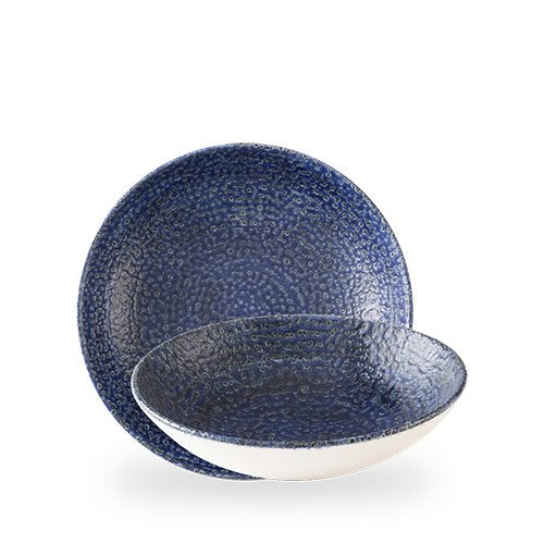 Churchill Super Vitrified Homespun Chroma Twilight Teller Tief 24,8 cm für Gastronomie