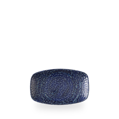 Churchill Super Vitrified Homespun Chroma Twilight Platte, rechteckig, 20x12,1cm, für Gastronomie