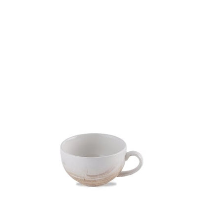 Churchill Super Vitrified Elements Dune Cappuccino-Tasse für Gastronomie