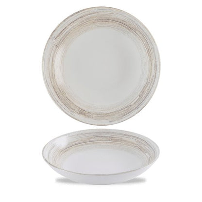 Churchill Super Vitrified Elements Dune Teller Tief 18,2cm für gastronomische Anwendungen.