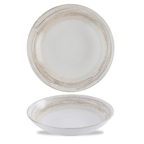 Churchill Super Vitrified Elements Dune Teller Tief Coup 24,8cm für Gastronomie