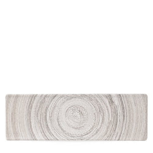 Churchill Super Vitrified Elements Dune Platte rechteckig 33x11cm für gastronomische Anwendungen