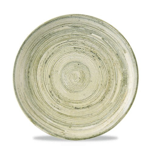 Churchill Super Vitrified Elements Fern Teller Flach 26cm - ideal für Gastronomie und Präsentation von Speisen