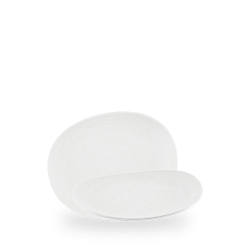 Churchill Super Vitrified Inked Elements Ice Opal-Teller 21cm für kreative Anrichtungsarten in der Gastronomie