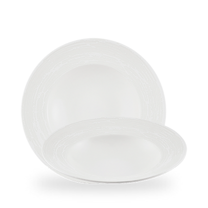 Churchill Super Vitrified Inked Elements Ice Schüssel 28cm für kreative Anrichtungen in der Gastronomie