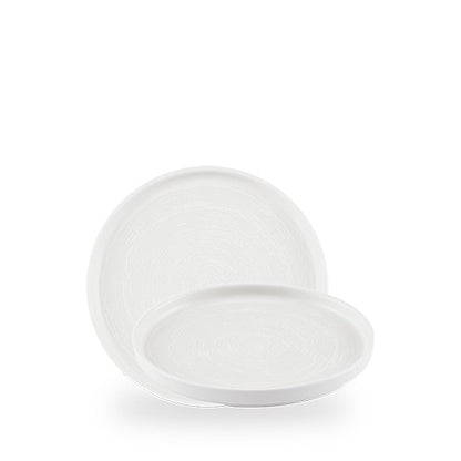 Churchill Super Vitrified Inked Elements Ice Teller 21cm, ideal für die Präsentation von Speisen in der Gastronomie