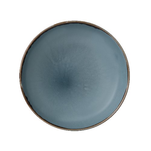 Dudson Harvest Blue Teller Tief Coup 24,8cm für Gastronomie