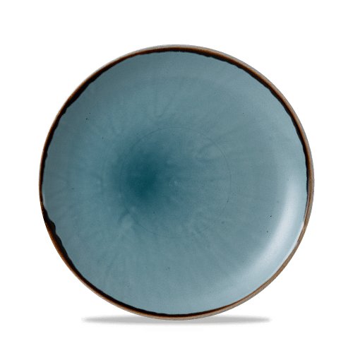 Dudson Harvest Blue Teller Flach 21,7cm für die Gastronomie
