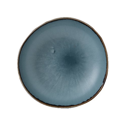 Dudson Harvest Blue Teller Tief, handgefertigt, ideal für Gastronomie
