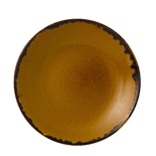 Dudson Harvest Brown Teller Tief Coup 28,1cm für die Gastronomie