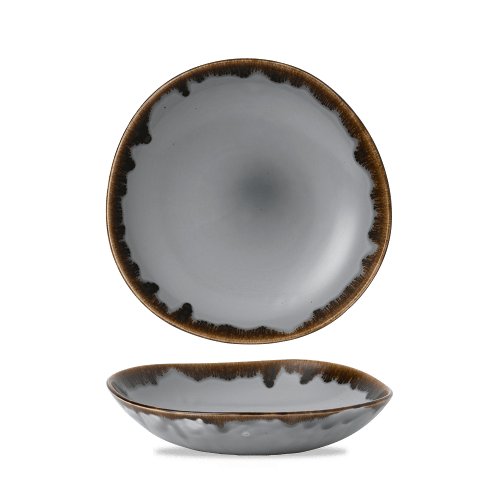 Dudson Harvest Grey Teller Tief 25,3cm für gastronomische Anwendungen