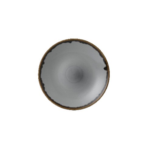 Dudson Harvest Grey Teller Tief Coup 25,5cm für Gastronomie und gewerbliche Nutzung