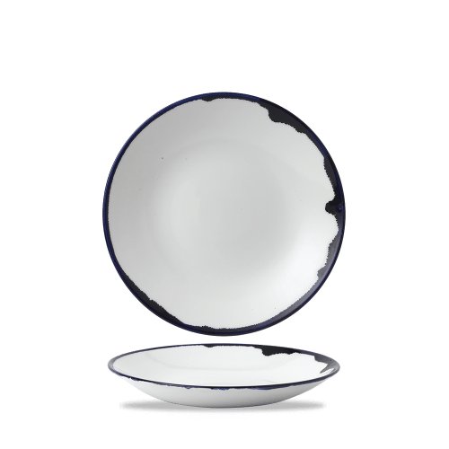 Dudson Harvest Ink Teller Tief Coup 25,5cm - für die Gastronomie geeignet