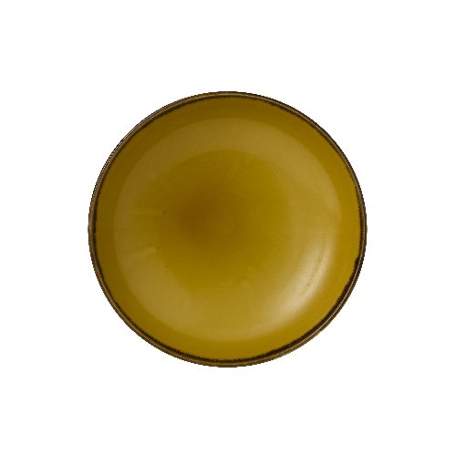 Dudson Harvest Mustard Teller Tief Coup 24,8cm für professionelle Gastronomie