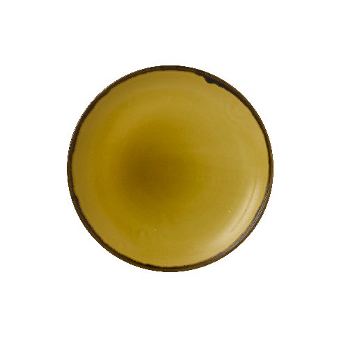 Dudson Harvest Mustard Teller Flach 21,7cm für die Gastronomie
