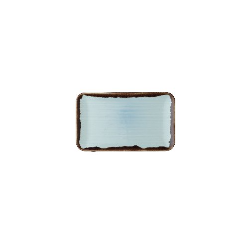 Dudson Harvest Turquoise Tablett Rechteckig 27x16cm für das Servieren von Speisen