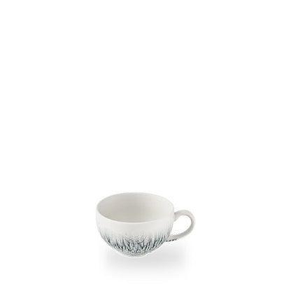 Churchill Super Vitrified Lume Black Cappuccino-Tasse für Gastronomie