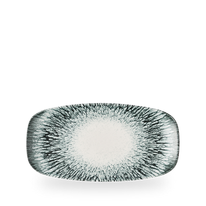 Churchill Super Vitrified Lume Black Platte für gastronomische Tischpräsentationen
