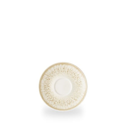 Churchill Super Vitrified Lume Natural Cappuccino Untertasse 15.6cm für Gastronomie und gewerbliche Nutzung