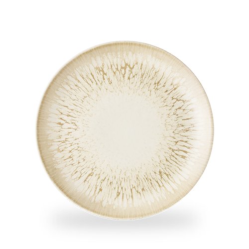 Churchill Super Vitrified Lume Natural Teller für kreative Tischgestaltungen